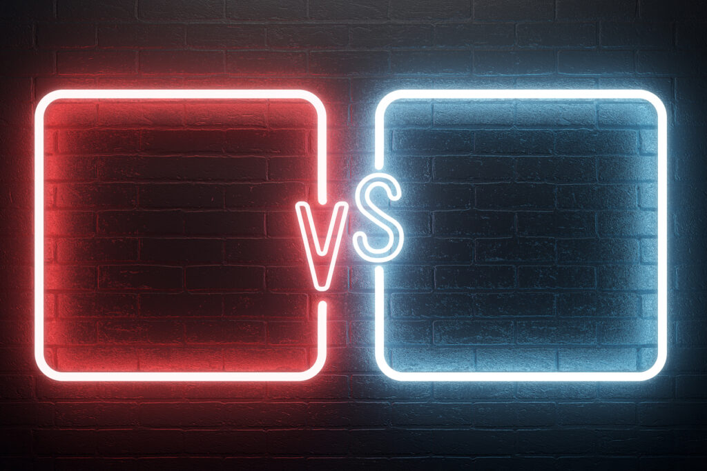 Comparaison des signes